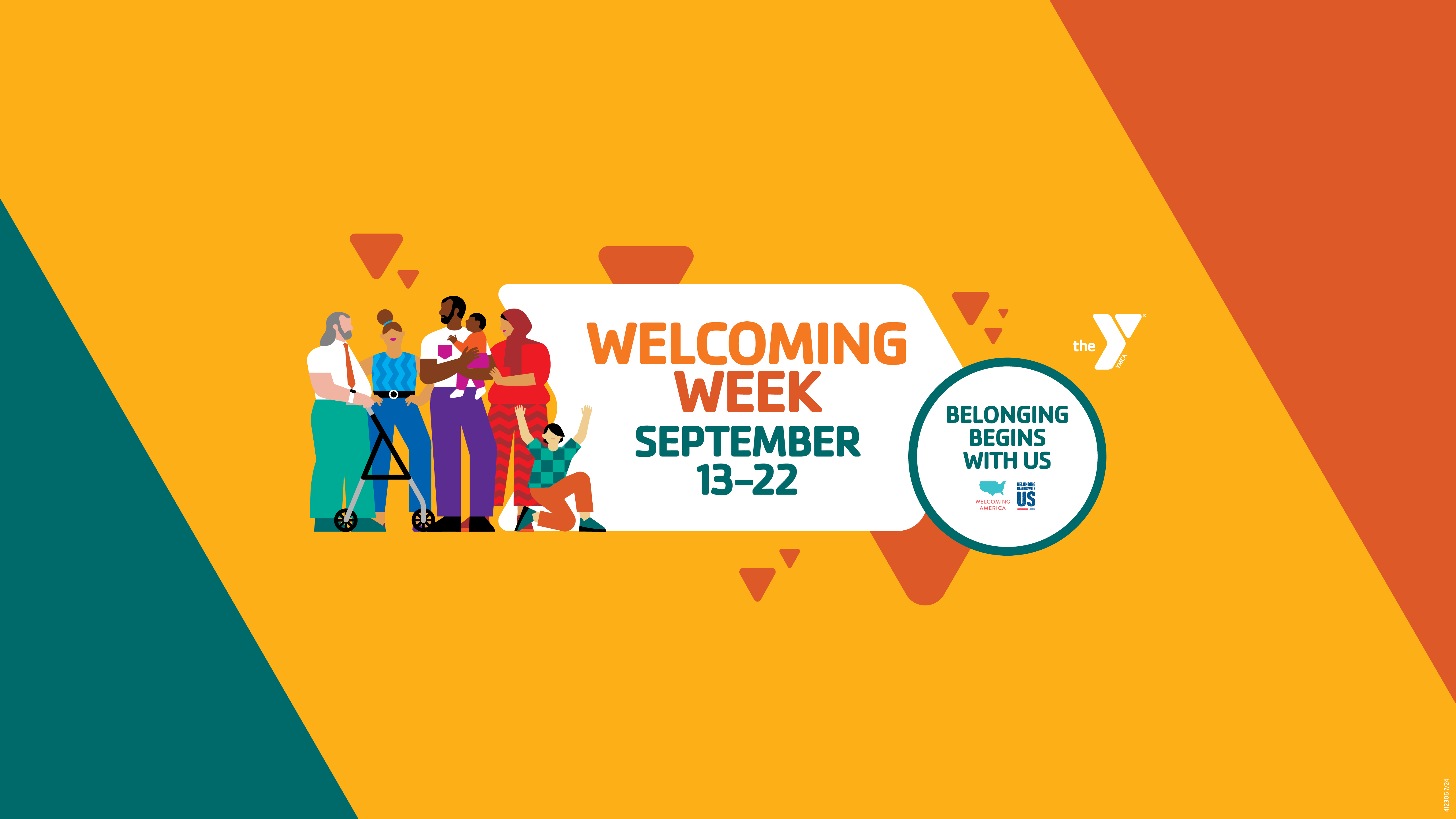 Welcoming Week September 13-22 Graphic